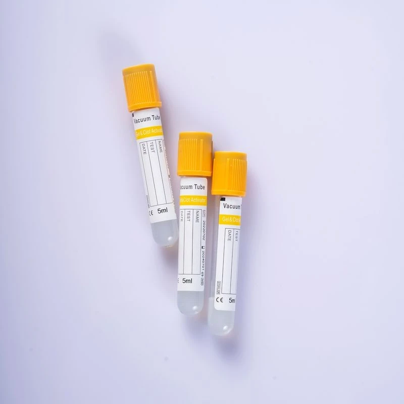 Gel Clot Activator Vacuum Tube Disposable Blood Collection Tube