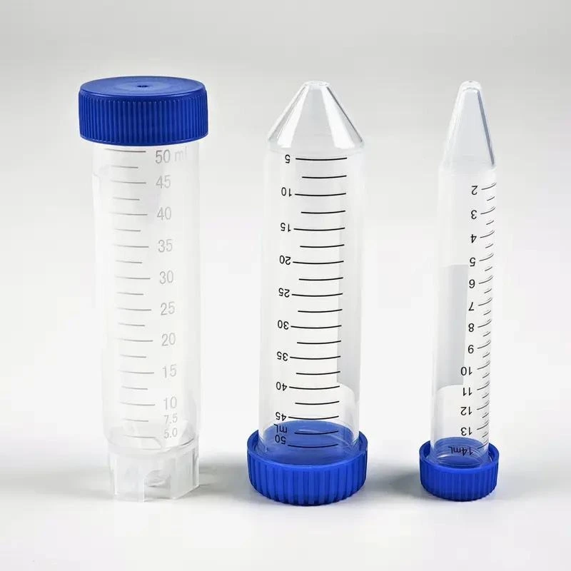 Conical Hauv qab PP Pob tshab Centrifuge Tube
