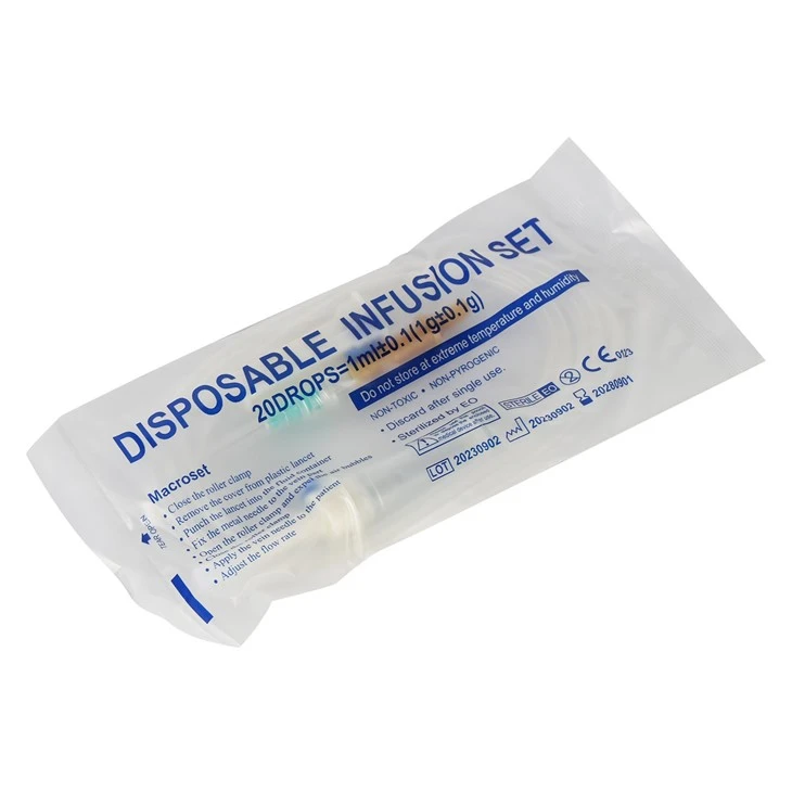 Disposable Infusion Set With Luer Slip Type
